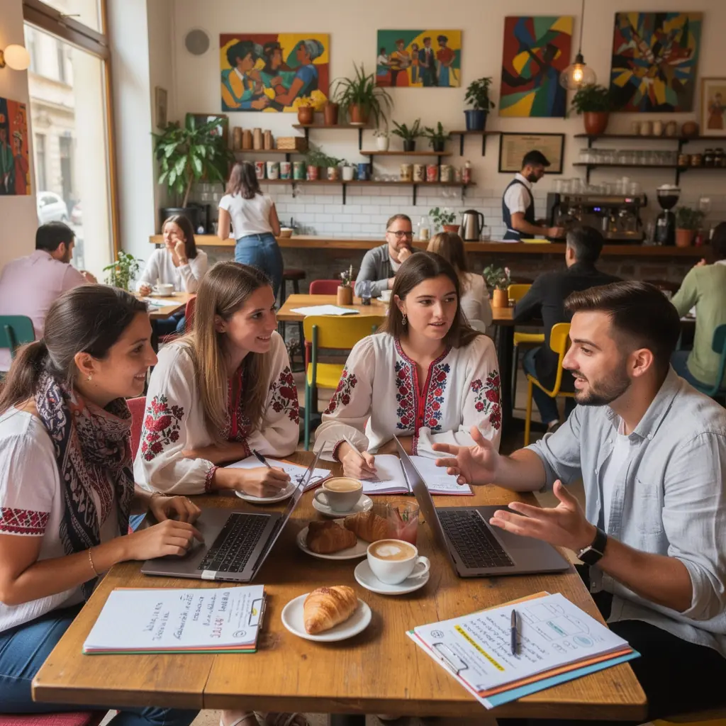 Családi költségvetés tervezése egy asztalon, papírokkal és tollal.